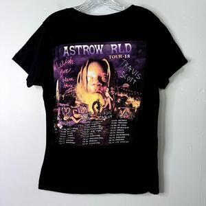 Travis Scott 2018 Astroworld Tour Wish You Were Here Concert T-Shirt Men's Sz S